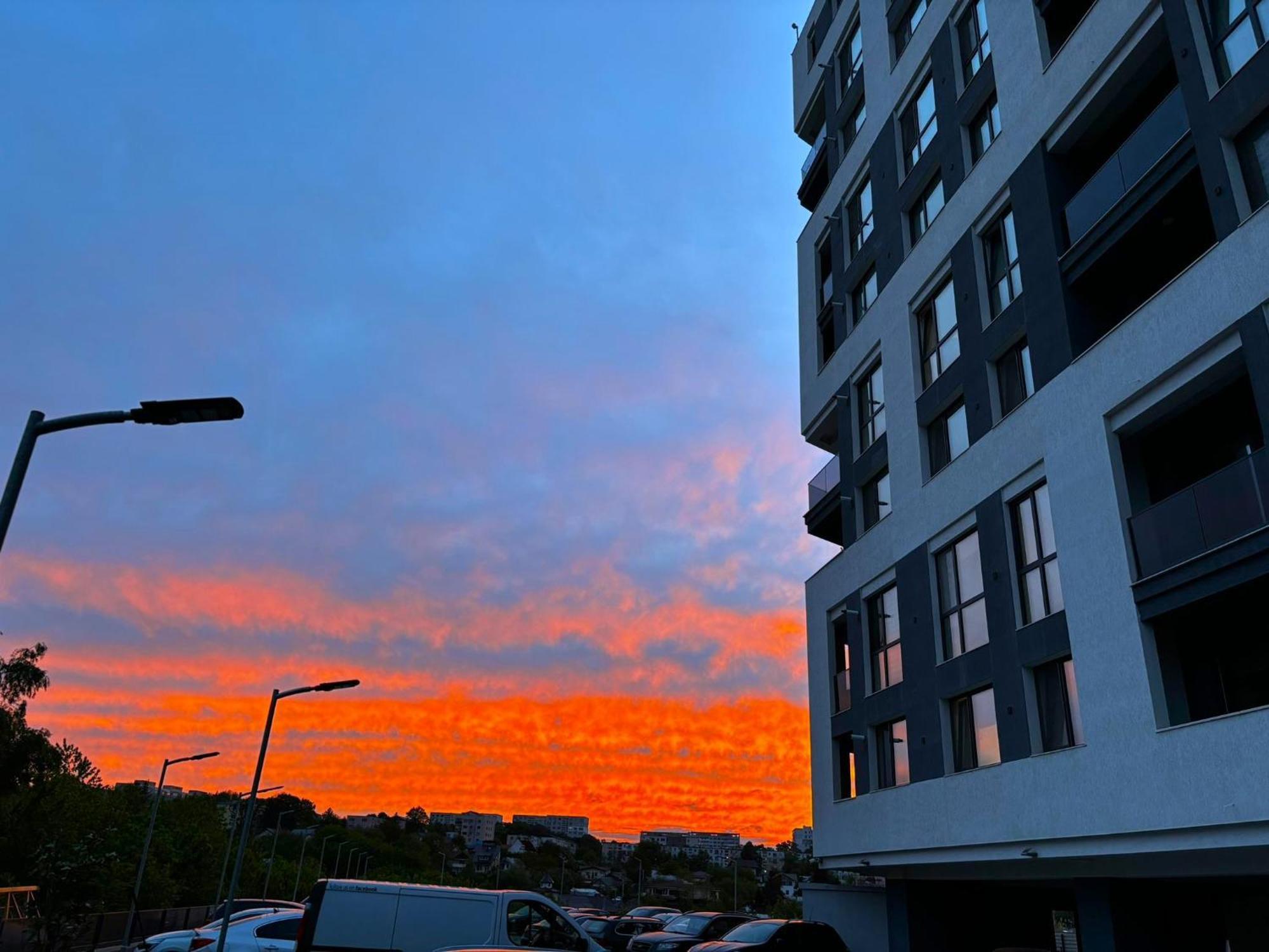 Apartmán Sky View - Free Parking Iasi Exteriér fotografie